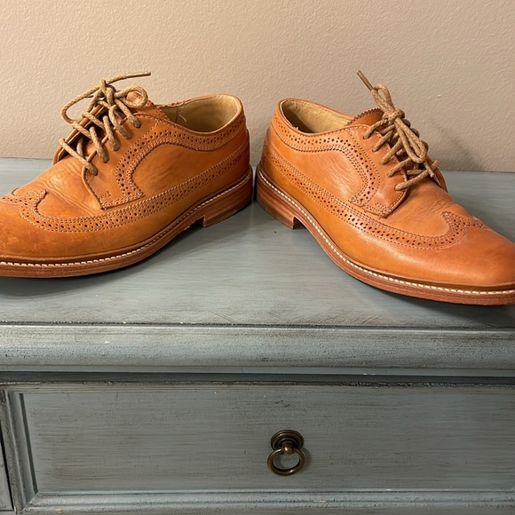The Frye Company John Atoye Oxford wingtips in British tan. Size 71/4 D men’s - Picture 5 of 8